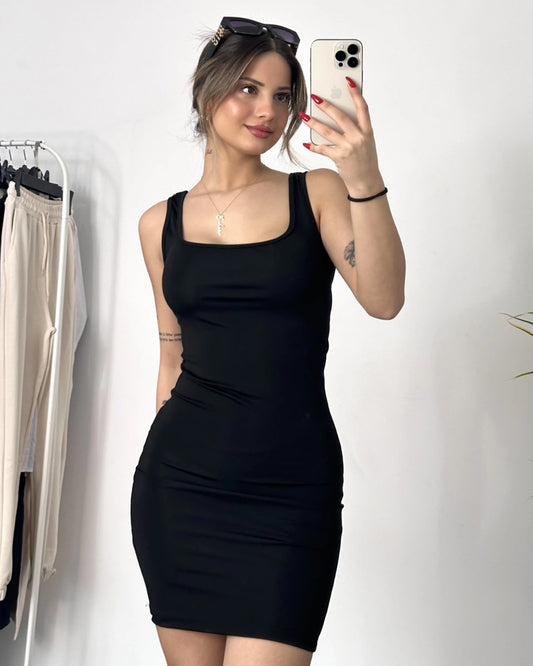 Mini haljina Talia - crna