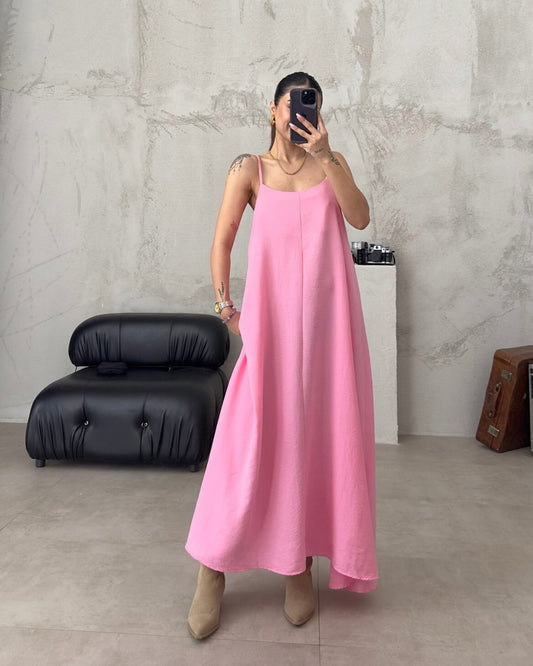 Maxi haljina Romme - roza